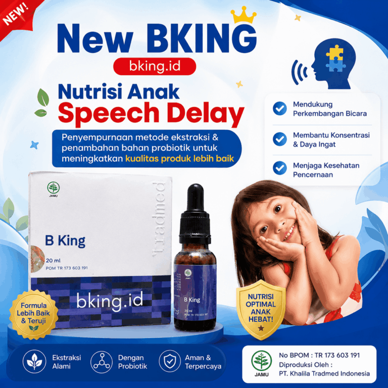 BKING nutrisi Speech Delay